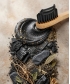 Texture du dentifrice Active Charcoal au charbon actif